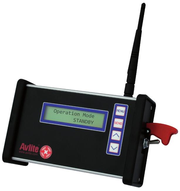 4GHz worldwide accepted radio control 128bit security encryption SHUT DOWN or turn all lights ON remotely within seconds In addition to obstruction lights, multiple Avlite RF fixtures such as taxiway