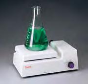Thermo Scientific* Nuova* Magnetic Stirrers Maximizing Productivity for Every Lab, Every Day Thermo Scientific Nuova Stirrer with a low profile to save space and a porcelain-coated top plate for