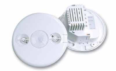 DT-355 Dual Technology Line Voltage Ceiling Sensor Architecturally appealing low profile appearance Operates at 120, 230 (single phase), 277 or 347 VAC, 50/60 Hz Terminal wiring for quick and easy