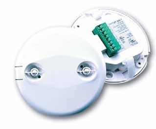 UT-300 Series Ultrasonic Low Voltage Ceiling Sensors Architecturally appealing low-profile appearance Accepts low-voltage switch input for manual-on operation Plug terminal wiring for quick and easy