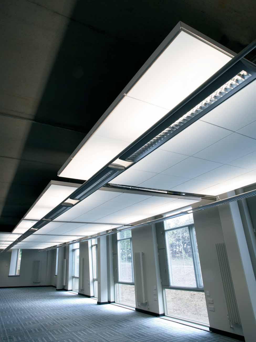 New Retrofit Acoustic Design Meeting Room Open Space Save energy by increasing natural light