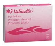 Feminine Hygiene NATURELLE TAMPONS Enclosed in a protective sleeve. Easy-to-use smooth tip.