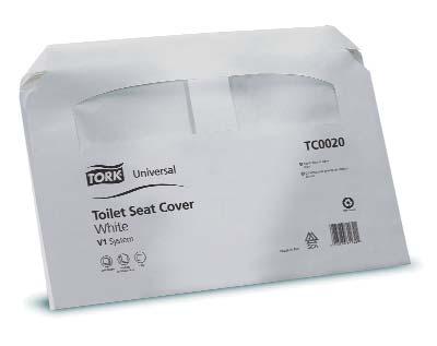 HEALTH GARDS TOILET SEAT COVER DISPENSER Toilet seat cover dispenser holds two sleeves of 250 half-fold