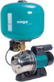Home Pressure Systems Jet Pumps Jet-assisted automatic pressure systems Onga's jet-assisted Homemaster pumps are designed for households where reliability, efficiency and ease of installation are
