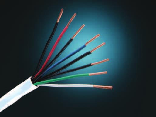 Jacketed Cables, Plenum Rated Applications: Wiring control, burglar alarm, public address systems, intercoms, telephone stations, speakers, instrumentation and other low voltage circuits that are