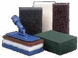 Blue Cleaner This pad has been specially designed for wet scrubbing or heavy duty spray cleaning.