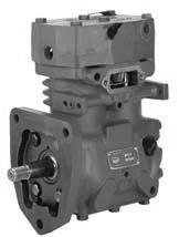 Tu-Flo 750 Compressor with DDC -style Flange Mount shown Example of Genuine Bendix Brand What to Look for On the label side of