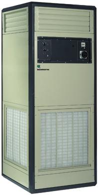 DEHUMIDIFICATION 9 CDS 200 FUNCTION The CDS 200 works in accordance with the condensation principle. A fan draws the humid air into the dehumidifier and through an evaporator coil.