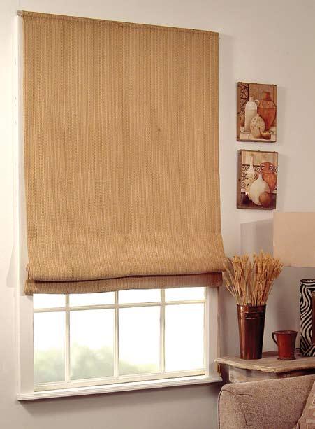 Roman Shades Flat Fold A simple, elegant, tailored design with no horizontal seams or stitching.