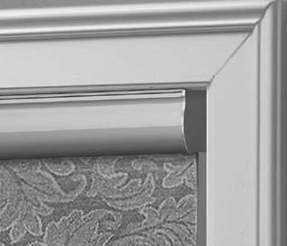 Headrail Depth Mount Headrail Flush with Casing Flat 1½" x 2" 3 4" 2 1 8" Looped 1½" x 2" Partially recessed headrail in window