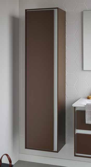 16 17 FULLY FLEXIBLE STORAGE Your bathroom, and the way it needs to function, is as individual
