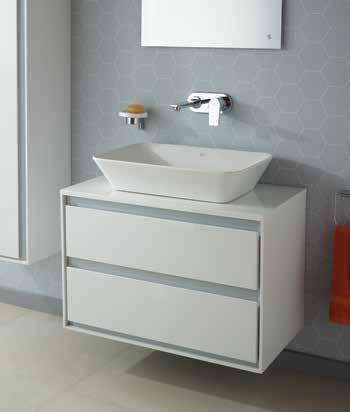 Choose from one of our complementary ranges for the perfect mixer tap, such as the Tesi mixer, shown here.