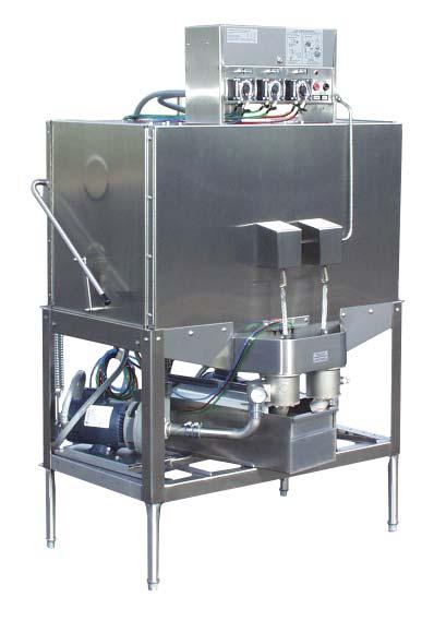 1 American Dish Service INSTALLATION INSTRUCTIONS Model 5-AGS or 5-AG Available in 90, 120, 150-second Time Cycles Door-type, Double-Rack, Chemical Sanitizer, Dump & Fill Dishmachine Listed by UL