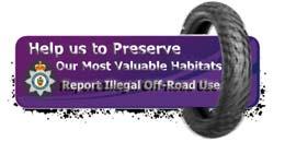 The restoration programme has been delivered in conjunction to a campaign against the illegal use of vehicles in the area.