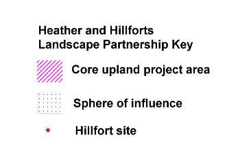 Hillforts Project Area.
