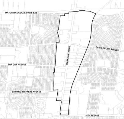 9-22 Area and Site Specific Policies Local Corridor Markham Road Corridor - Mount Joy 9.3.