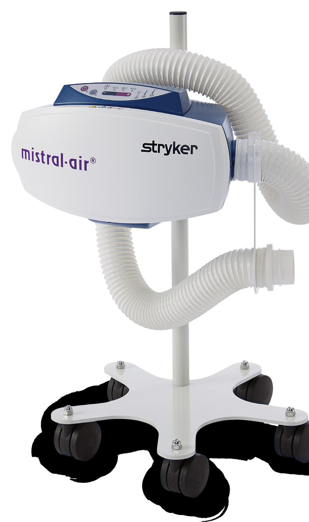 Mistral-Air Forced Air Warming System Optimized warming The Mistral-Air Forced Air Warming System is uniquely designed to serve as a solution that optimizes patient