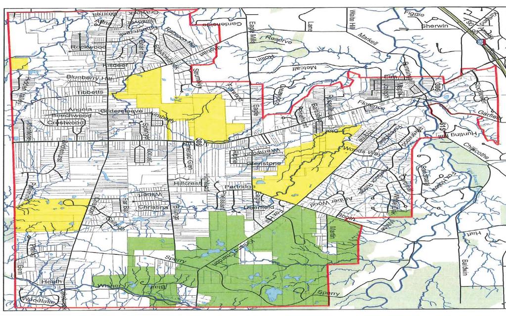 Properties Compiled by: Chagrin River Watershed Partners RIPARIAN SETBACKS