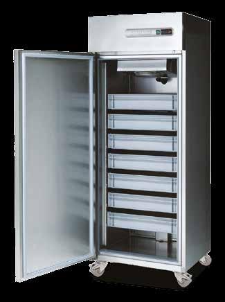Our powerful refrigeration system offers caterers the option to chill or freeze in the same cabinet no need for two machines!
