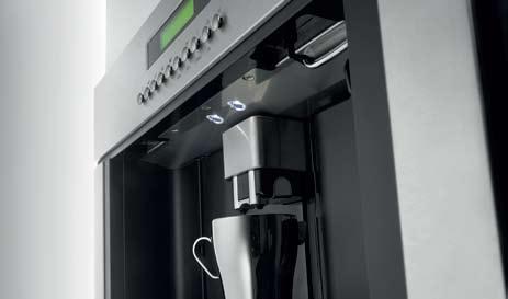 COMPACT APPLIANCES 19 Built-in coffee machine Fully automatic Plus for custom made coffee whenever you feel like it!