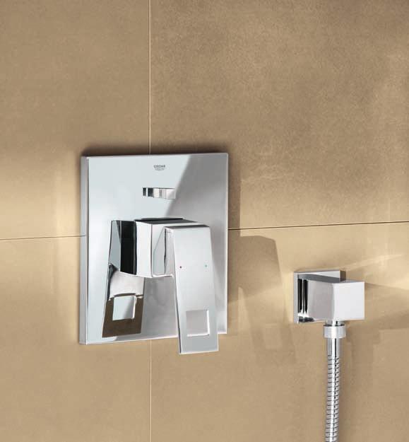 rapido e As the universal concealed solution for single lever mixers, Rapido E can be used as a shower faucet or a combined