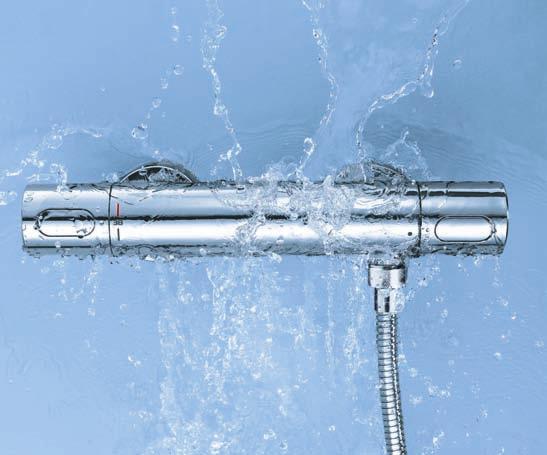 GROHtHERM 3000 cosmopolitan Grohtherm 3000 Cosmopolitan thermostats combine modern, minimalist design with our awardwinning thermostatic technology for relaxing shower enjoyment.