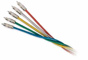 GENESIS CRYSTAL SERIES CABLES Profusion RGB Cables 100% Foil Shield 95% Tinned Copper Braid Shield Gas Injected Dielectric Profusion Unjacketed Construction Sweep Tested to 3 GHz Packaging: Consult