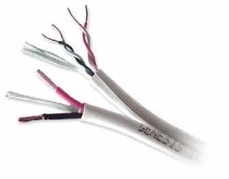 CCTV COAXIAL CABLES Article 725 UTP + Power Cat 5e UTP + 16/2 Power Siamese Construction Sunlight Resistant ( Except Plenum) Supports Pan/Tilt/Zoom, Video, Audio, Data Ripcord Tested to 200 MHz