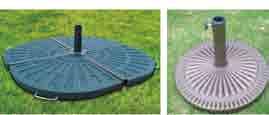 Umbrella base: The Market Umbrella is available in a large selection of sizes