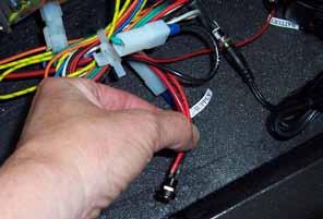 installation ac power adaptor installation (for surefire systems) an optional ac power adaptor may be installed as a constant power source for the surefire system.