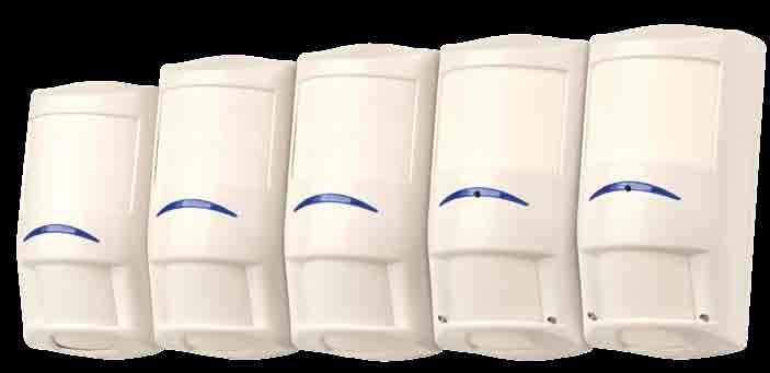 Five models to choose from for any application redces confsion and complexity ISC-PPR1-W16 The most advanced Passive Infrared (PIR) motion detector ever developed by the brand that sets the standard
