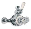 GD 8700 exposed dual control godolphin thermostatic mixing valve GD