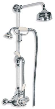 shower control, sliding rail and shower kit mixing valve, flow