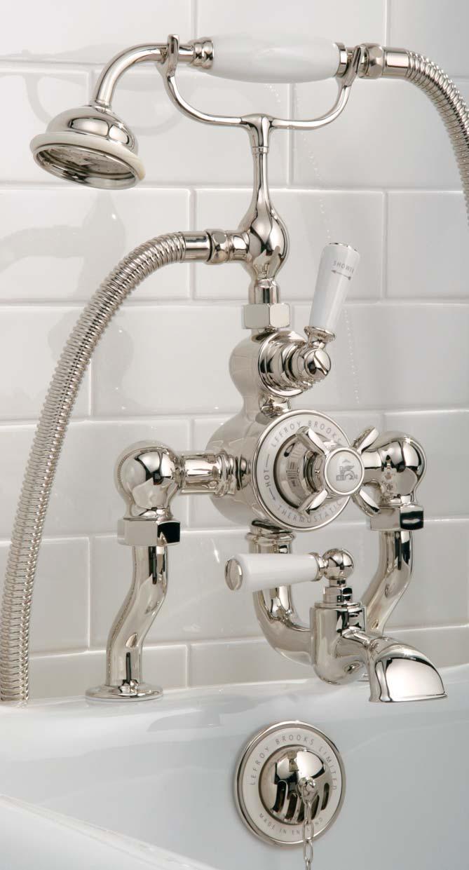 Left: GD 8823 Exposed Thermostatic Bath and Shower Valve with