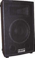 5 W x 24 H x 45 D 225 lbs. XMAX 112 1400 watts RMS active 12 inch sub woofer. Internal stereo 4th order crossover.