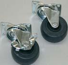 Option Casters It ist possible to be installed for MCU type (DXU type is standard equipment.