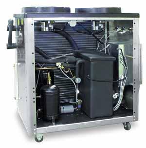 Features that are often considered optional are included as standard in the Maximum chiller.