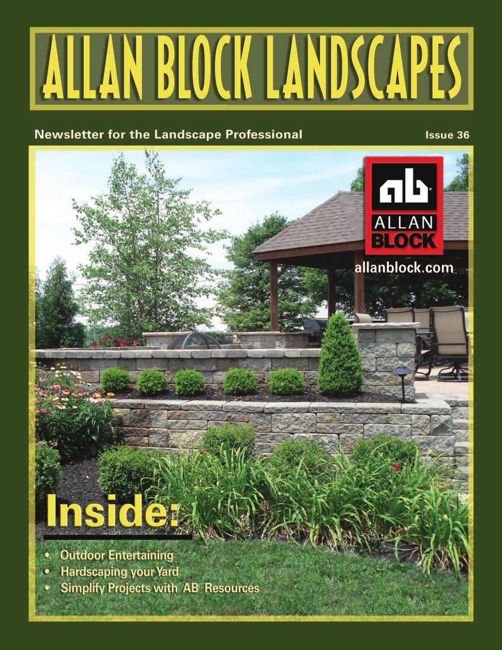 Why Allan Block? Check Us Out! Do You Have a Tablet or Smart Phone? Allan Block Has It All! Allan Block has materials for your tablet or smart phone as well!