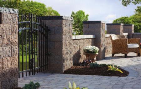 Residential Retaining Wall Estimator Better Solutions Allan Block provides attractive solutions for any landscape.