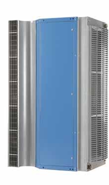 Features Both above and next to the door IndAC air curtains can be installed directly above or next to the door.