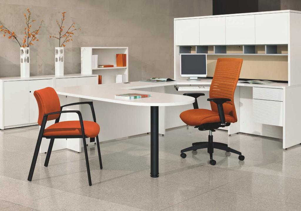Executive - Work with maximum flexibility Work with ease and privacy, even in high traffic office environments.