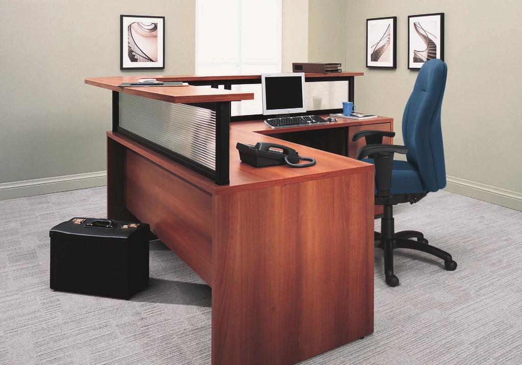 Reception - Create a great first impression Create a welcoming Reception area with a Genoa desk