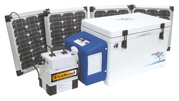The Evakool solar panel sytem offers total flexibility for ease of use whether camping, boating or travelling offroad.