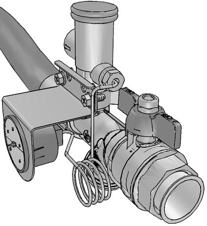 Therefore, stop valves are foreseen as accessories.