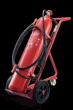 Stored Pressure Type Carbon Dioxide Mobile Fire Extinguishers MCO-20 MCO-10 MCO-10T Model MCO-10 MCO-20 MCO-10T Capacity 10