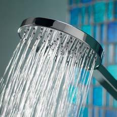 And before you enjoy all that ilux has to offer, you can start your shower, without getting wet, with the neat wireless remote control from outside the