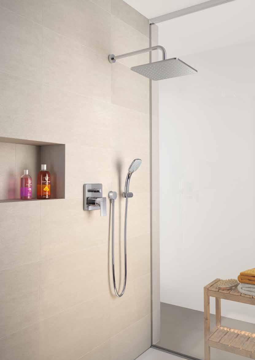 Idealrain Pro Maximise your enjoyment Every aspect of the Idealrain collection has been created to make showering a true pleasure; from the large shower heads with edge-to-edge spray nozzles that