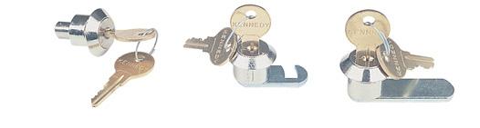 SECURITY SYSTEMS 80844 (no cam) 80840 (hook cam) 80843 (long cam) 80403 (no cam) 80401 (hook cam) 80402 (long cam) Standard Cylinder Lock and Key Sets Key your chest and cabinet alike.