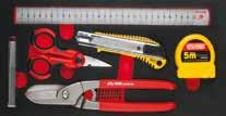 TOOL MODULES 85944 6pc Measuring and Cutting Tool Set 8595 11pc Standard and Needle File Set 85966 2pc Climper and Stripper Set G40-48 (145
