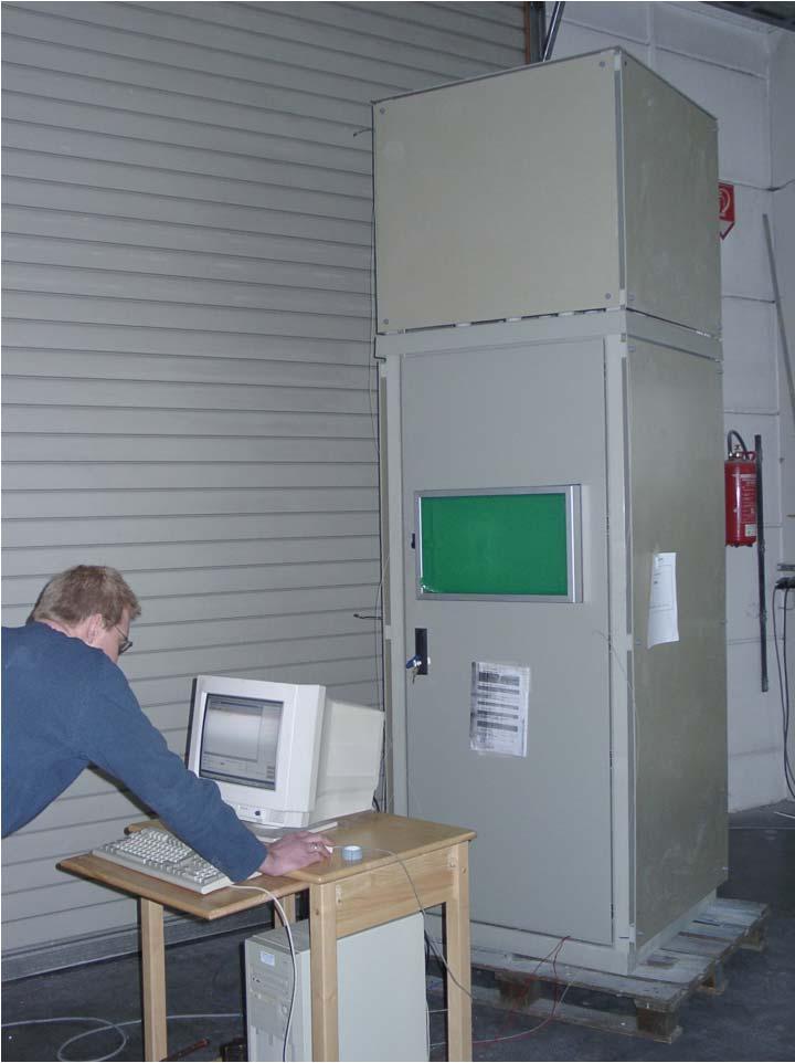 4.2.3 Analyzer station in a power plant in the Middle East A Classic cabinet with a passive cooling system that does